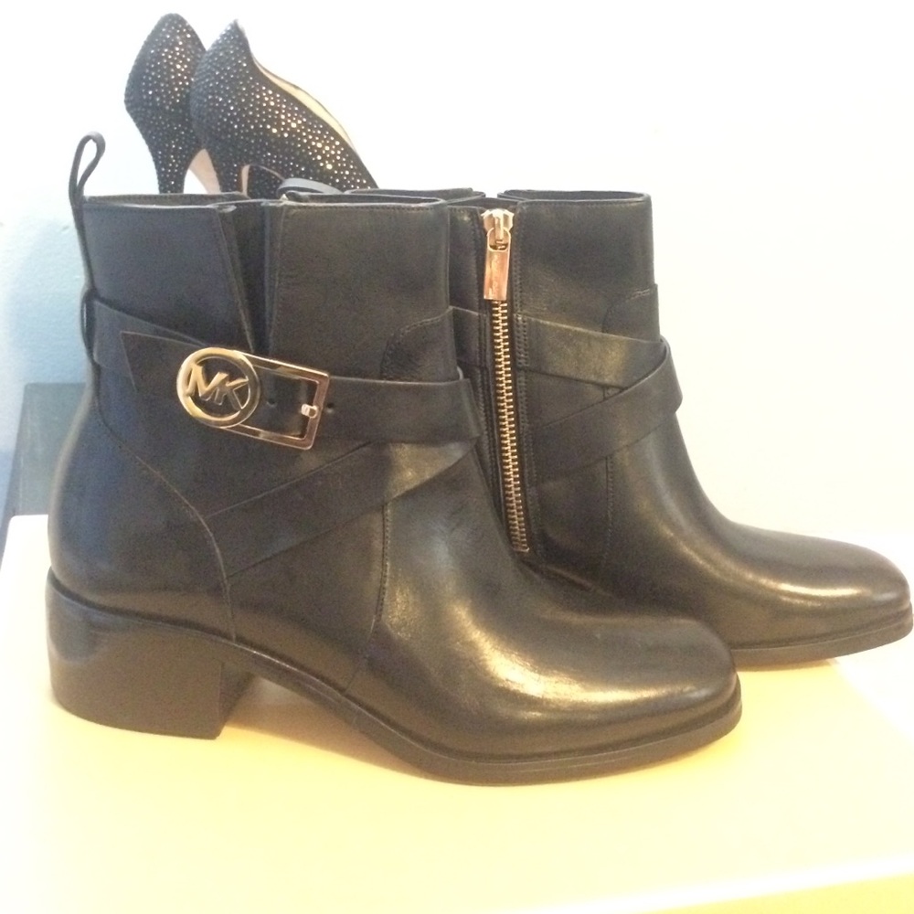 Michael Kors booties, worn less than three times